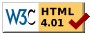 Valid HTML 4.01 Transitional